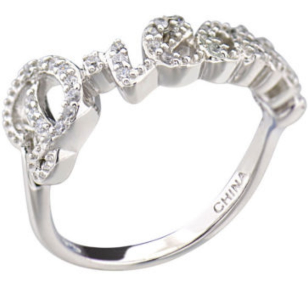 A very unique sterling silver ring